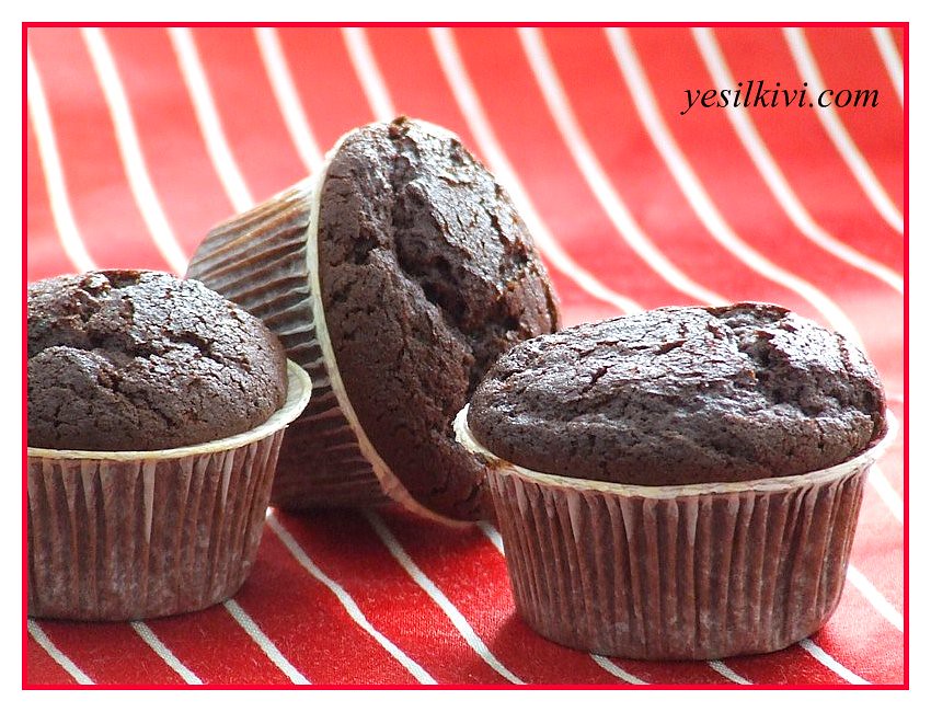 Çikolatalı Fındıklı Muffin tarifi