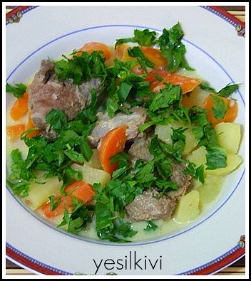 Sebzeli Et Haşlama tarifi