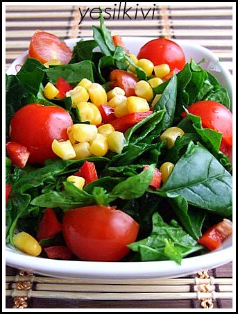 Ispanak Salatası tarifi