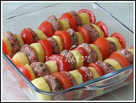 Patatesli Köfte Dizmesi tarifi