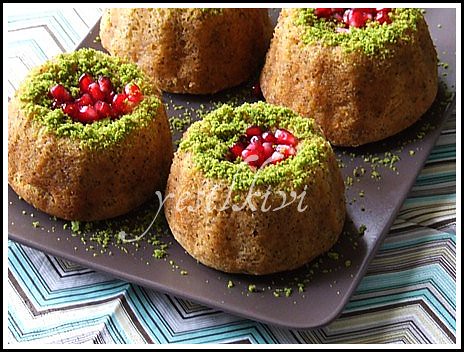 Haşhaşlı & Antepfıstıklı Tatlı tarifi
